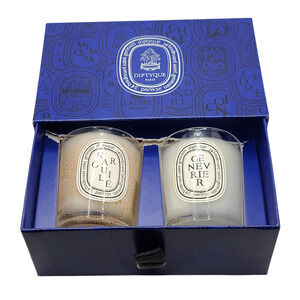 Diptyque Set of 2 (2.5oz) Candles - Narguile and Genevrier